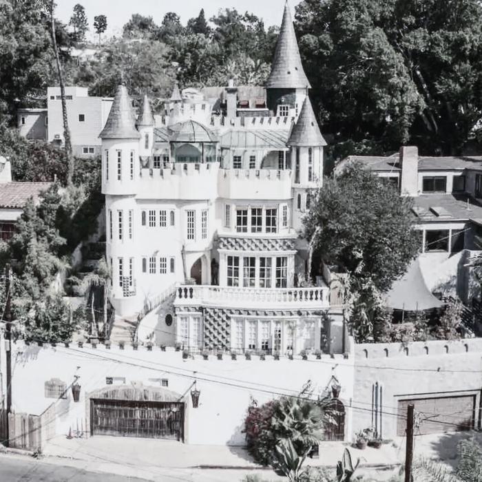 Castle Ivar, perched above Tinseltown