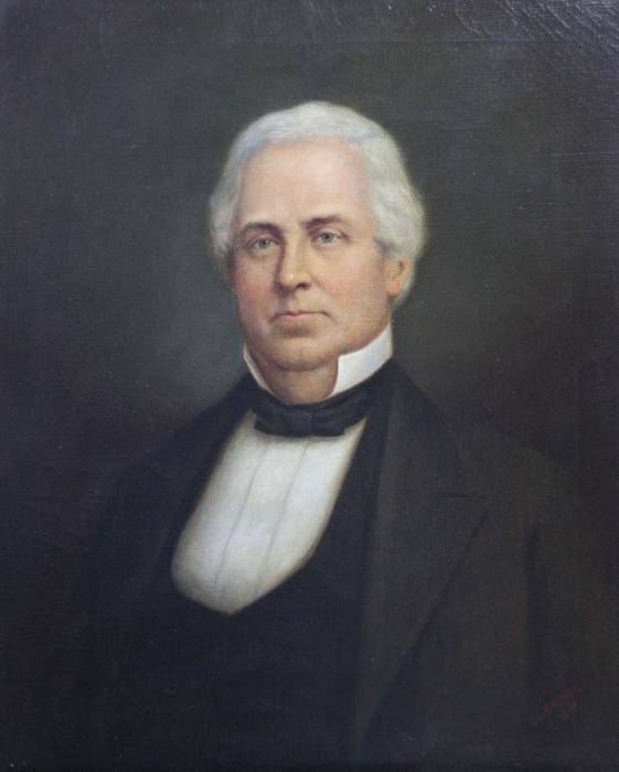 All paintings have been conserved. Benjamin E.Ridgway father of Mary Grundy.