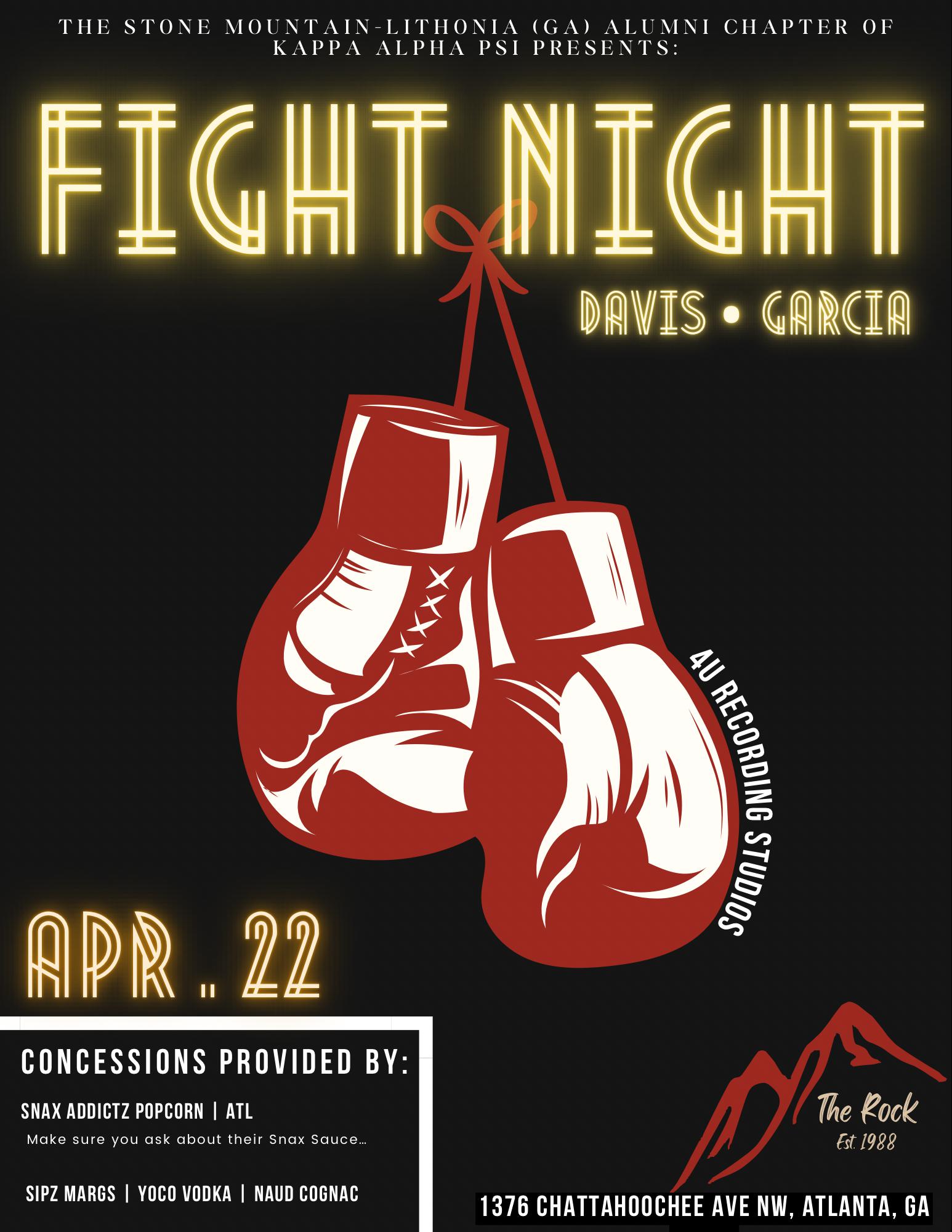 The Main Event: Davis v Garcia