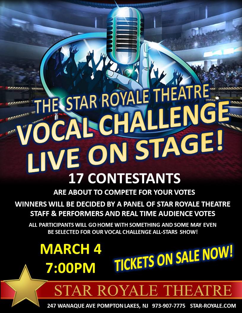 STAR ROYALE VOCAL CHALLENGE PERFORMANCE