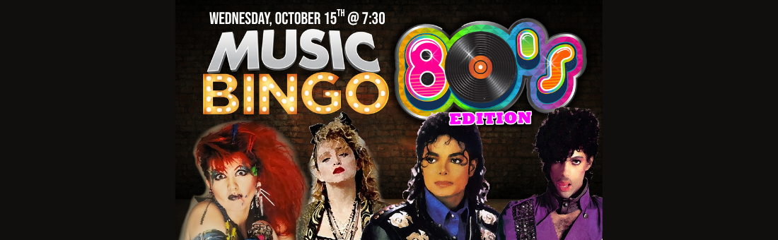80's Music Bingo