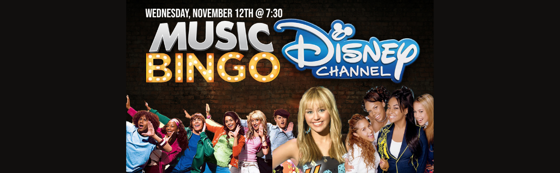 Disney Channel Music Bingo