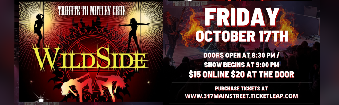 Wildside: Motley Crue Tribute at Stage 317