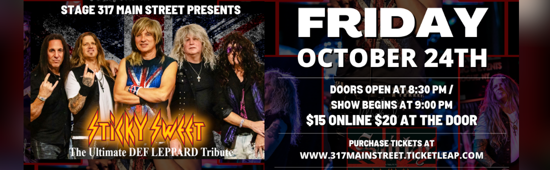 Sticky Sweet: Tribute to Def Leppard at Stage 317