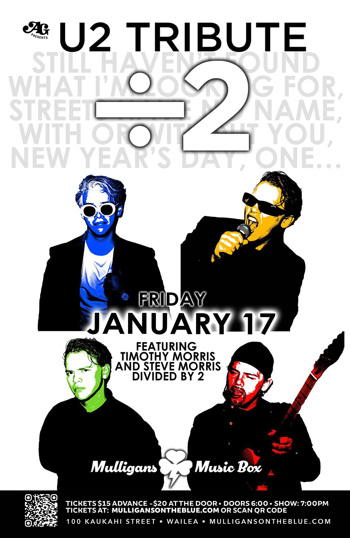 U2 Tribute Band - Divided by 2