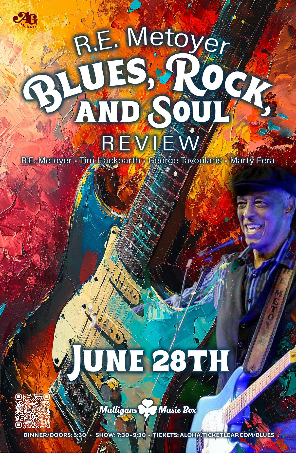 R.E. Metoyer - Blues, Rock, and Soul Revue