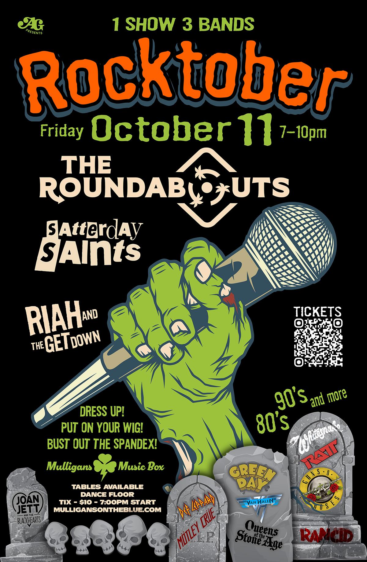 Rocktober with the Roundabouts and Friends