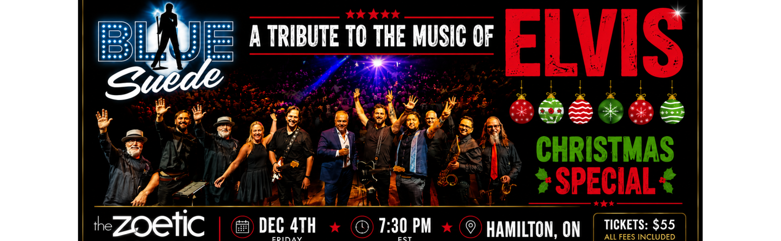 Blue Suede Christmas Special: A Tribute to the Music of Elvis
