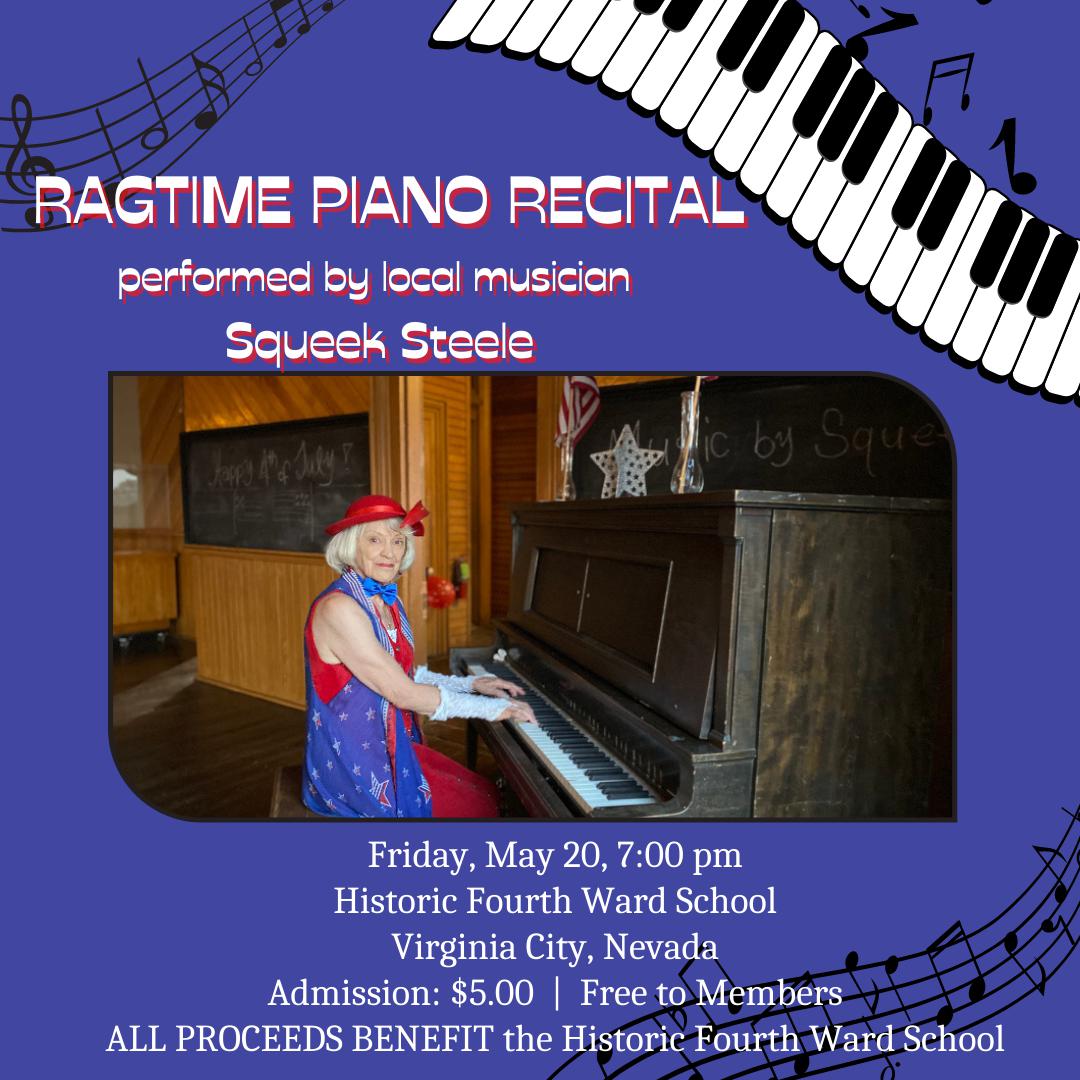 Ragtime Piano Recital