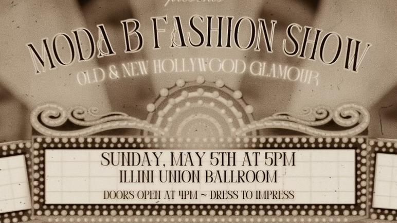 Moda B Fashion Show Old & New HollyWood Glamour in Urbana - Checkout