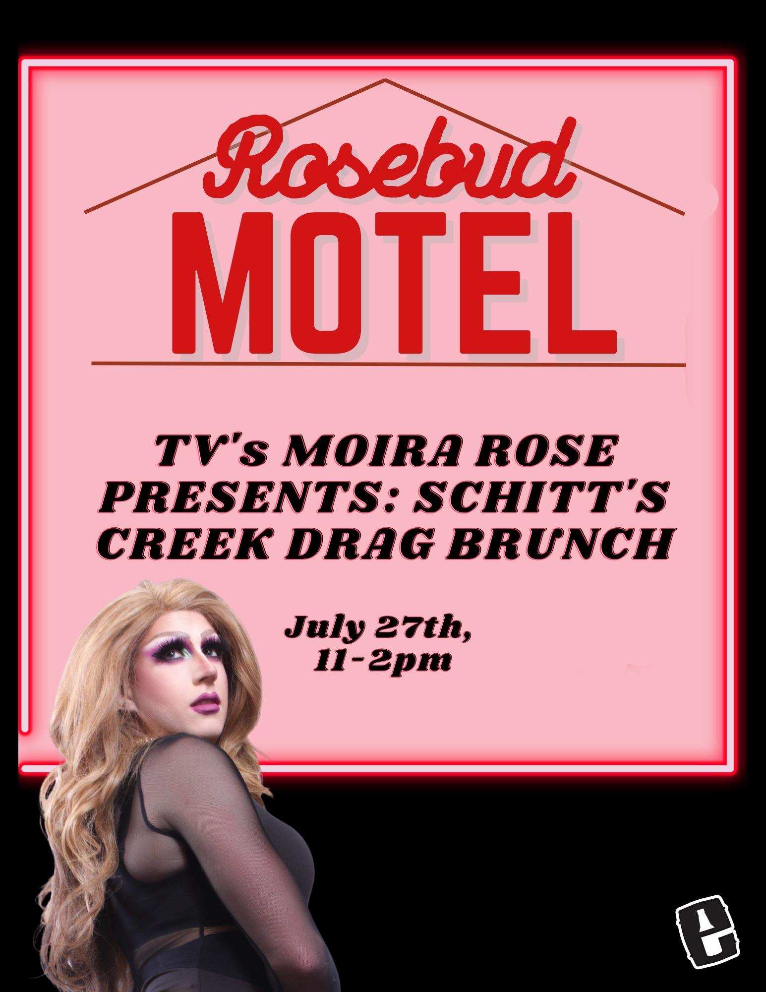 Televisions Moira Rose Presents: A Schitts Creek Drag Brunch