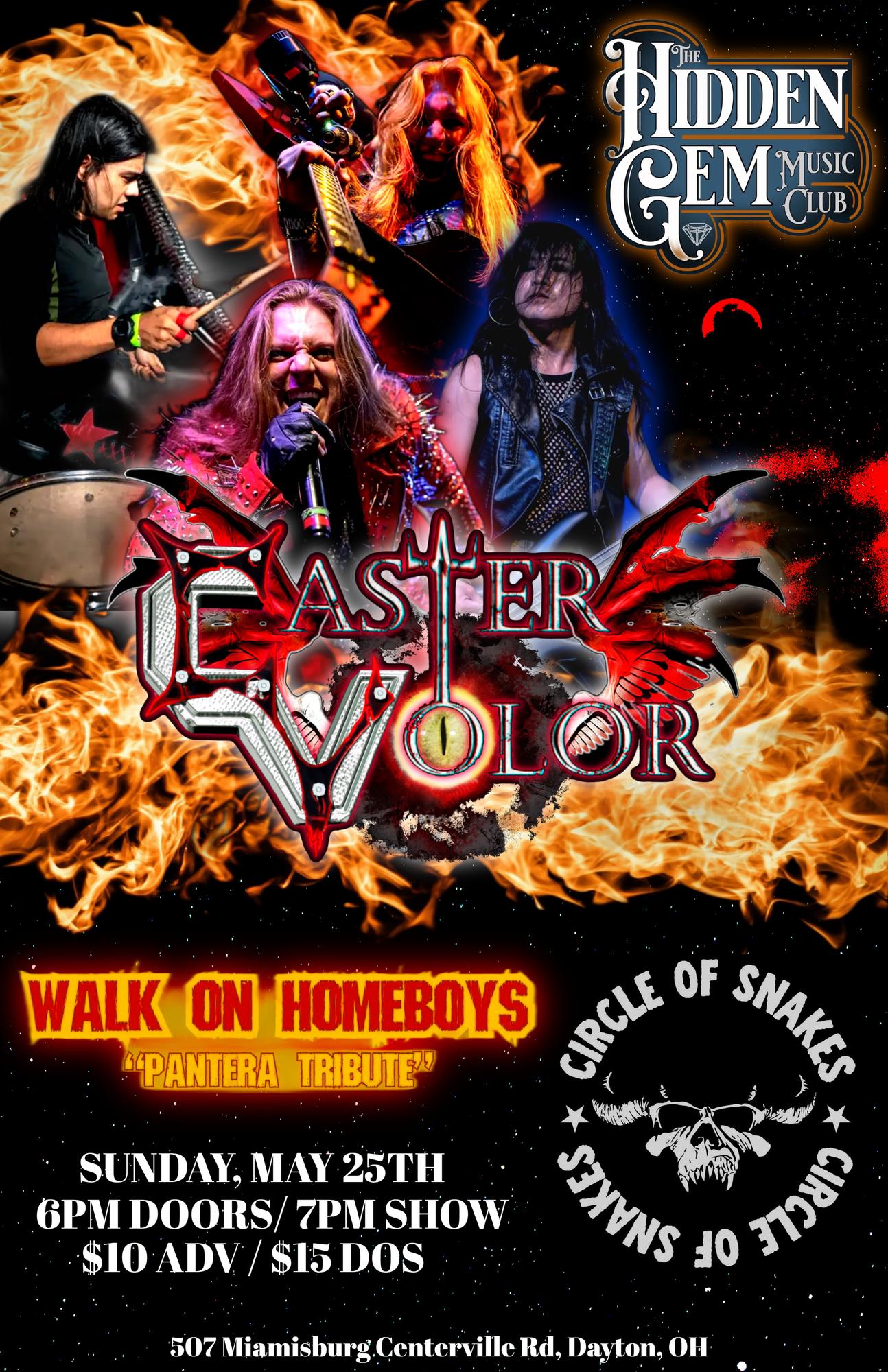 Caster Valor, Walk on Homeboys, Vinyl Junkies - TIX AVAILABLE AT THE DOOR