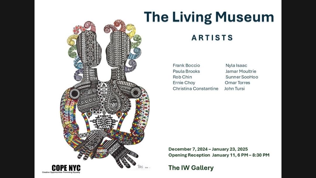 The IW Gallery Presents: The Living Museum Artists 1/11/2025 in ...