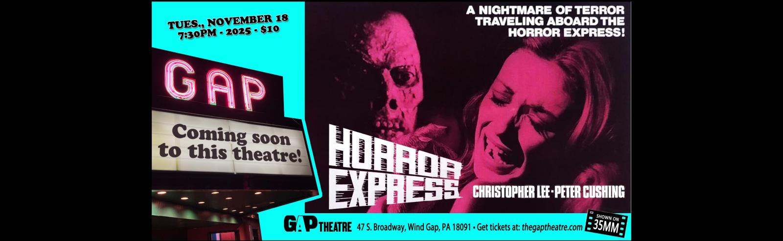 Horror Express Box HORROR EXPRESS (1972) in 35mm in Wind Gap - Checkout