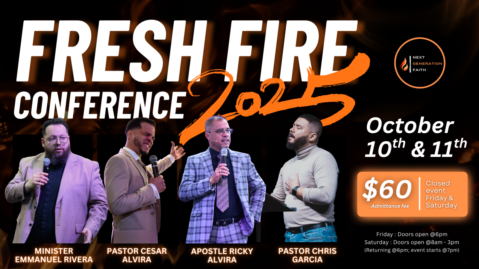 Fresh Fire Conference (2025) in Penns Grove - Checkout