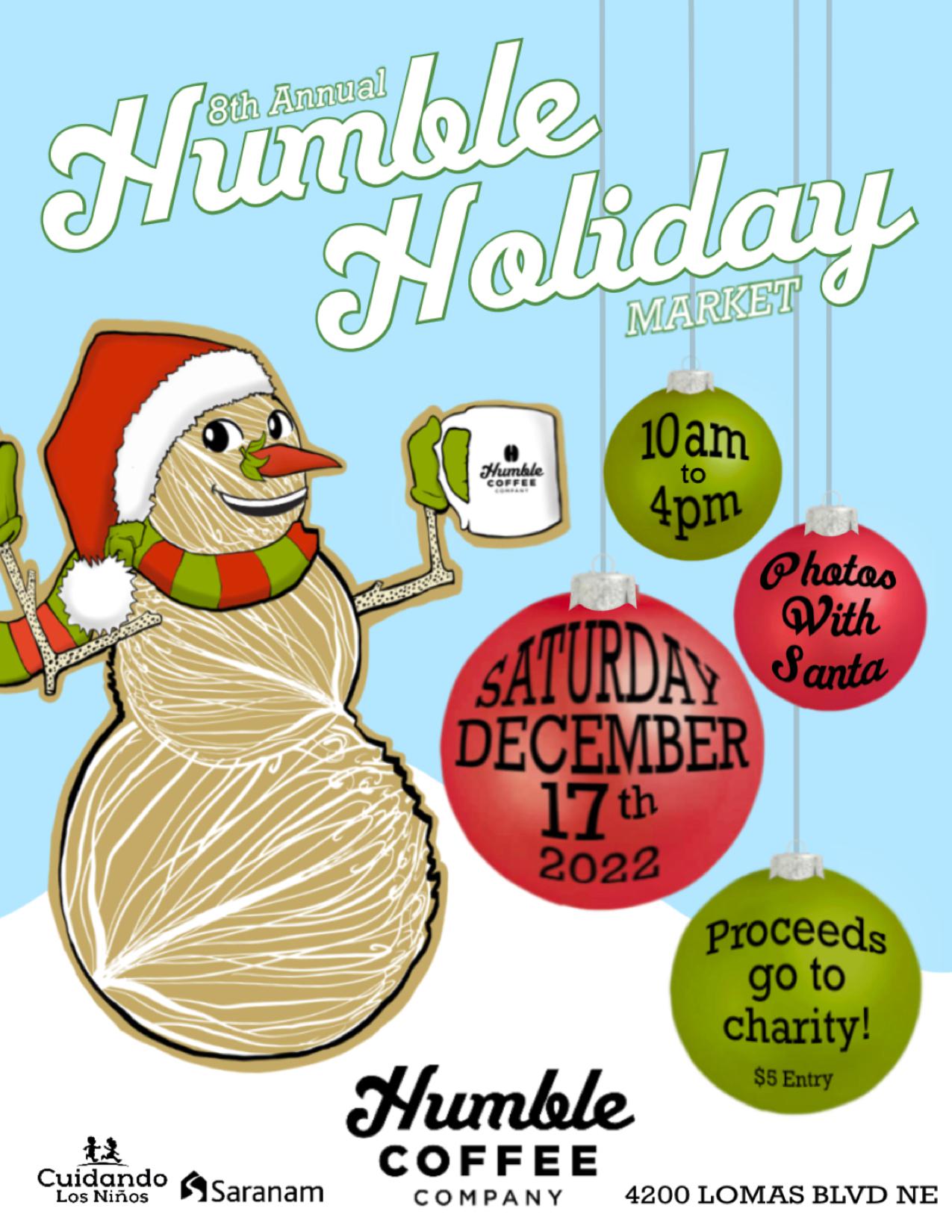 8th ANNUAL HUMBLE HOLIDAY MARKET BLOCK PARTY