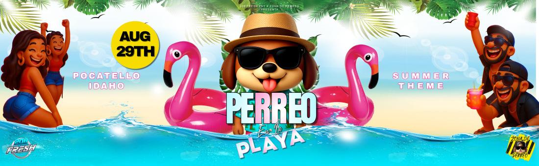 PERREO EN LA PLAYA