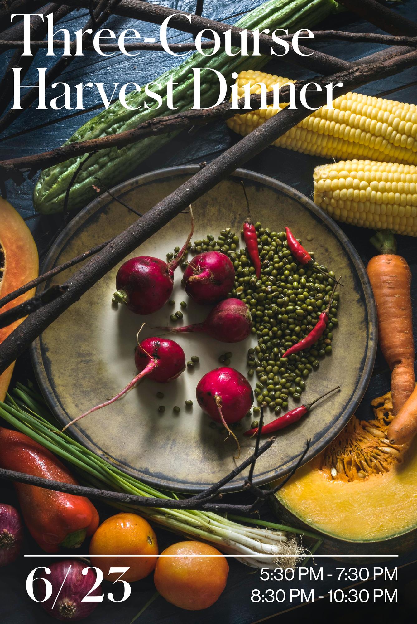 3-Course Harvest Dinner