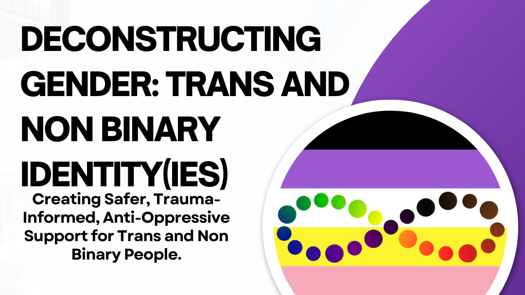 Deconstructing Gender: Trans and Non Binary Identity(ies) in Online ...