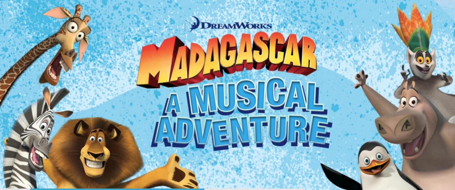 Madagascar Jr. at the Williamsburg Regional Library Theater
