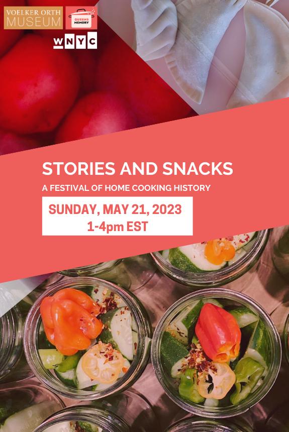Stories and Snacks: A Festival of Home Cooking History