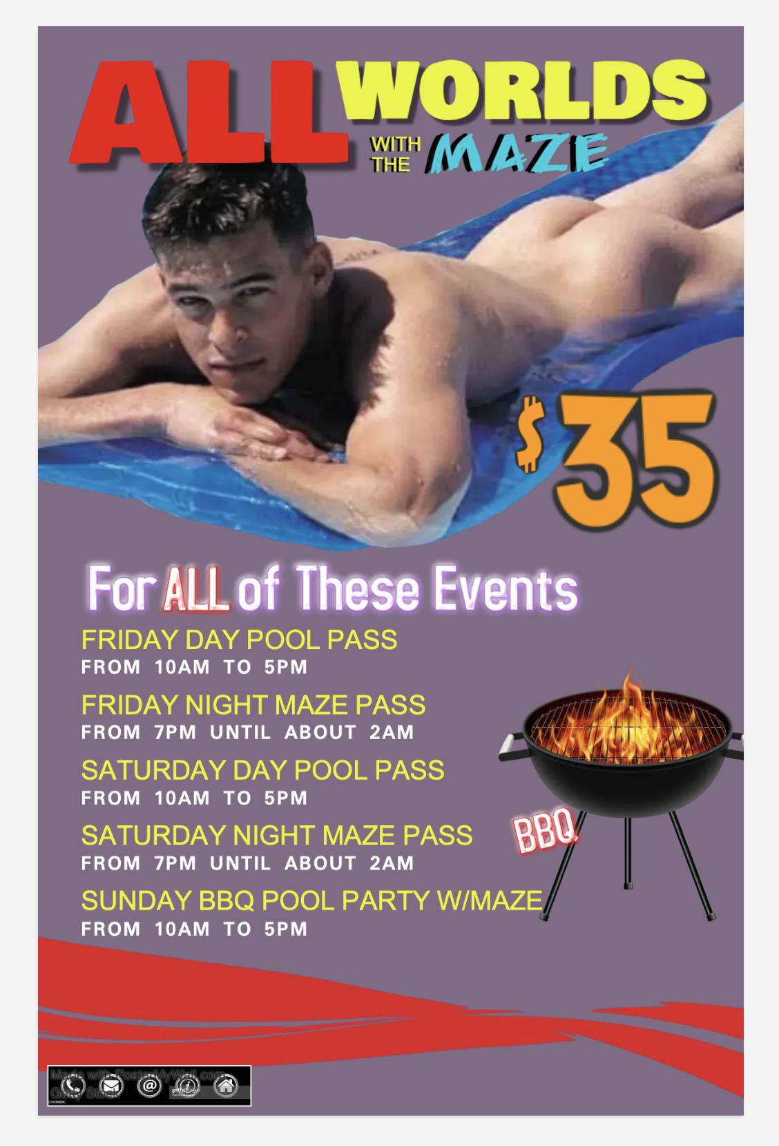 WEEKEND PASS FOR WEEK ENDING APR 30