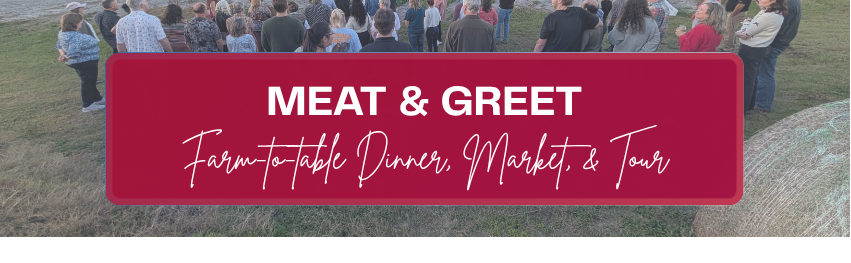Farm to Table Meat & Greet Dinner Frog Song Organics | 4317 US NE HWY 301, Hawthorne, FL