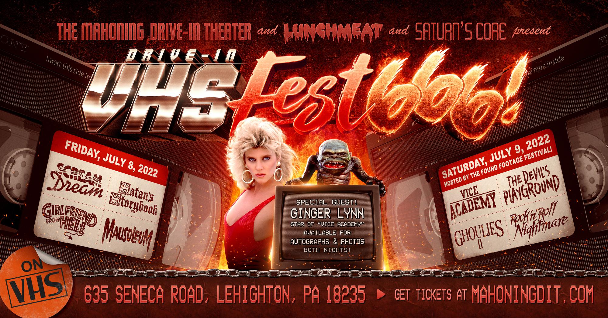 Drive-in VHS-FEST 666 (Guests, Vendors, VHS & More) in Lehighton