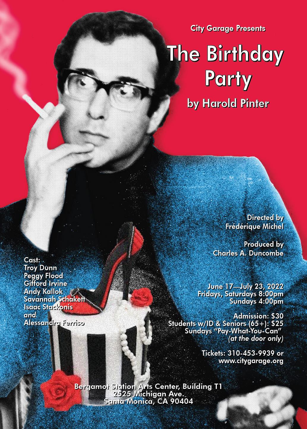 The Birthday Party by Harold Pinter
