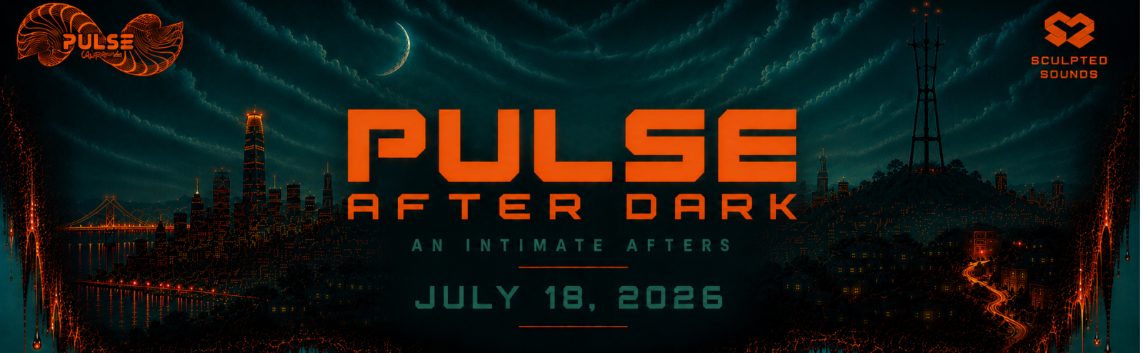 Pulse After Dark: Jirah, Paradigm, Kanaiiya, Aztechno event image