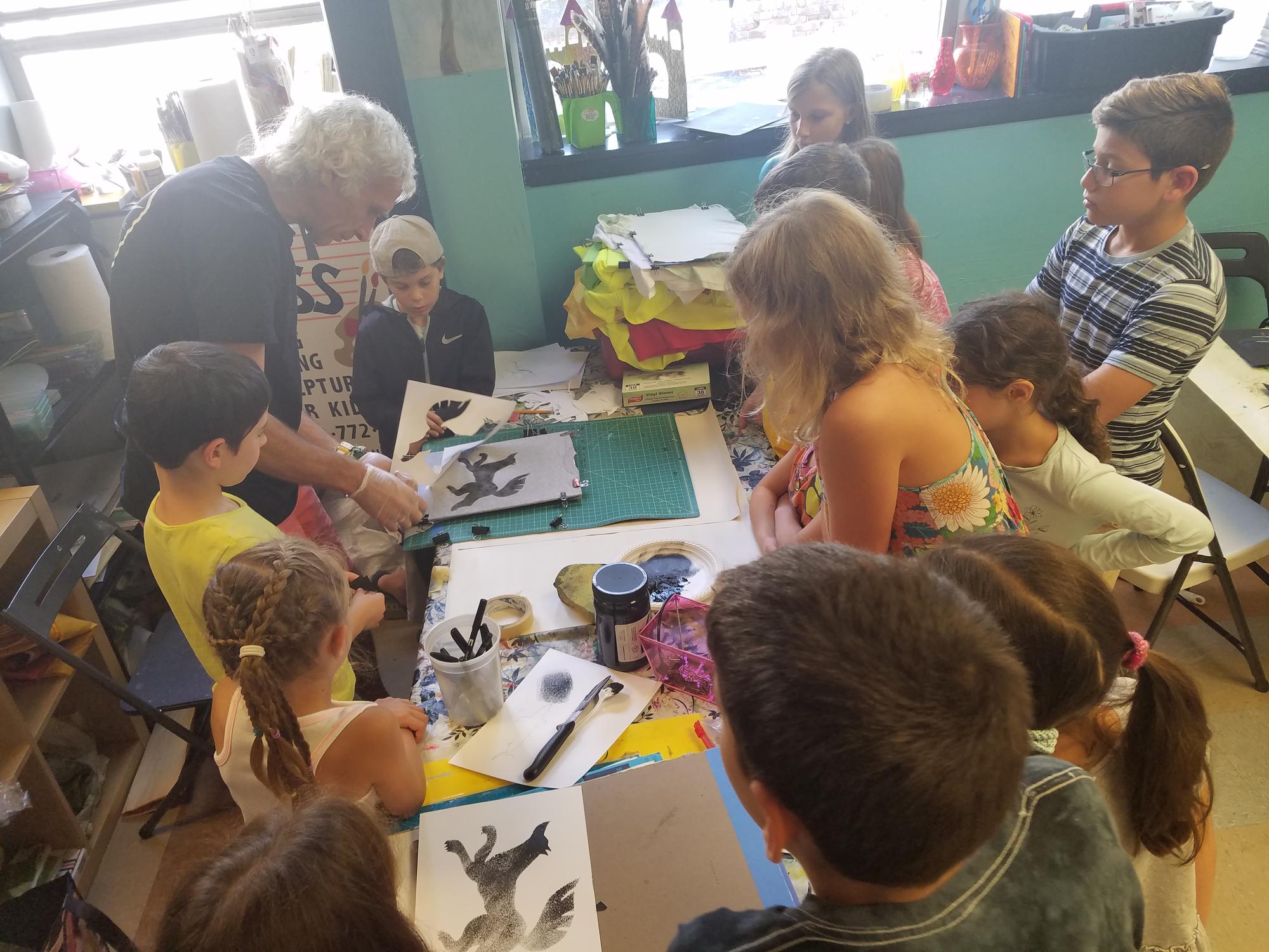 Summer Art Camp Live for kids 6-14yo. Летний Лагерь
