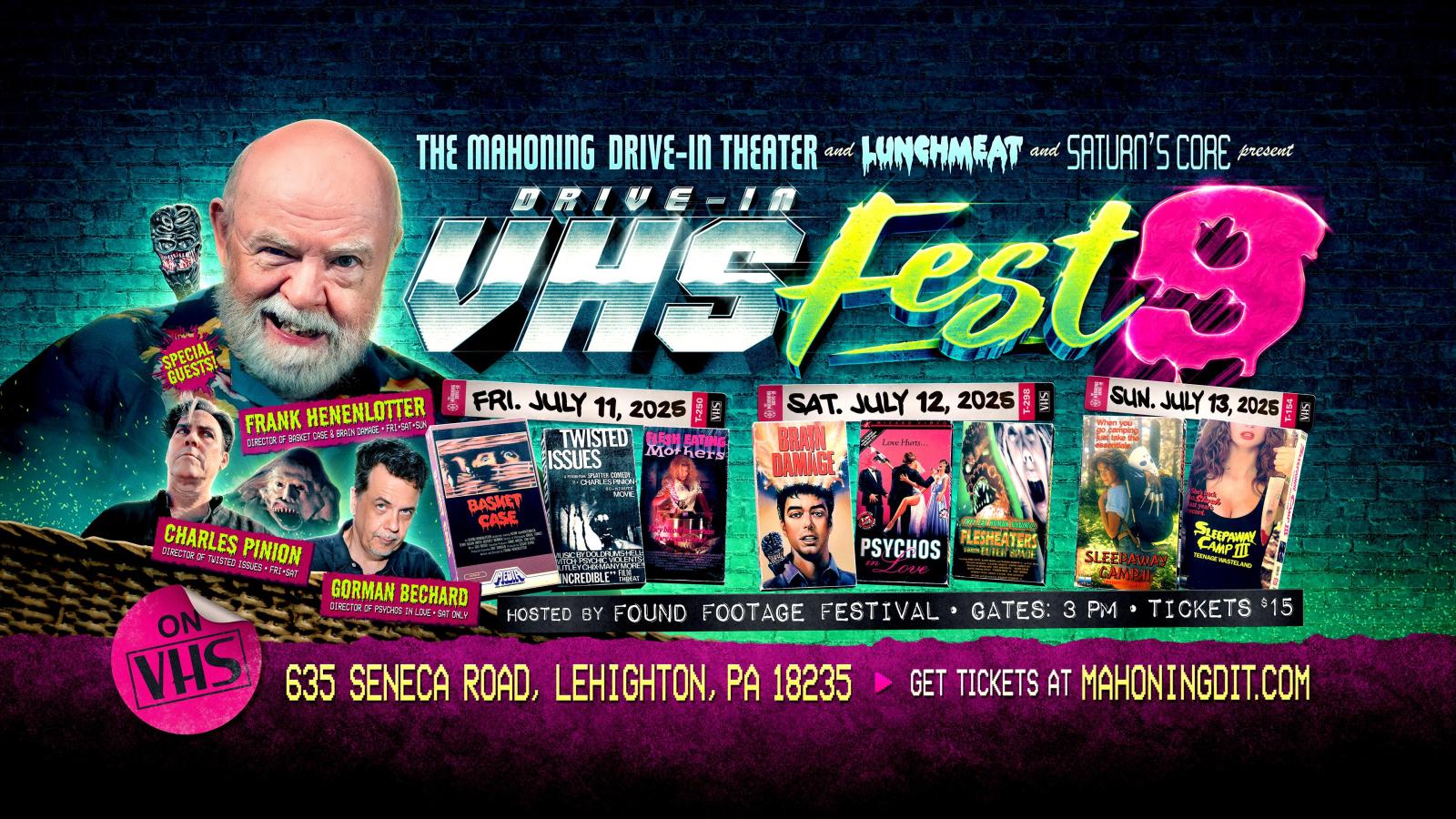 VHS-Fest 9 (Featuring Frank Henenlotter, Retro VHS Market & More