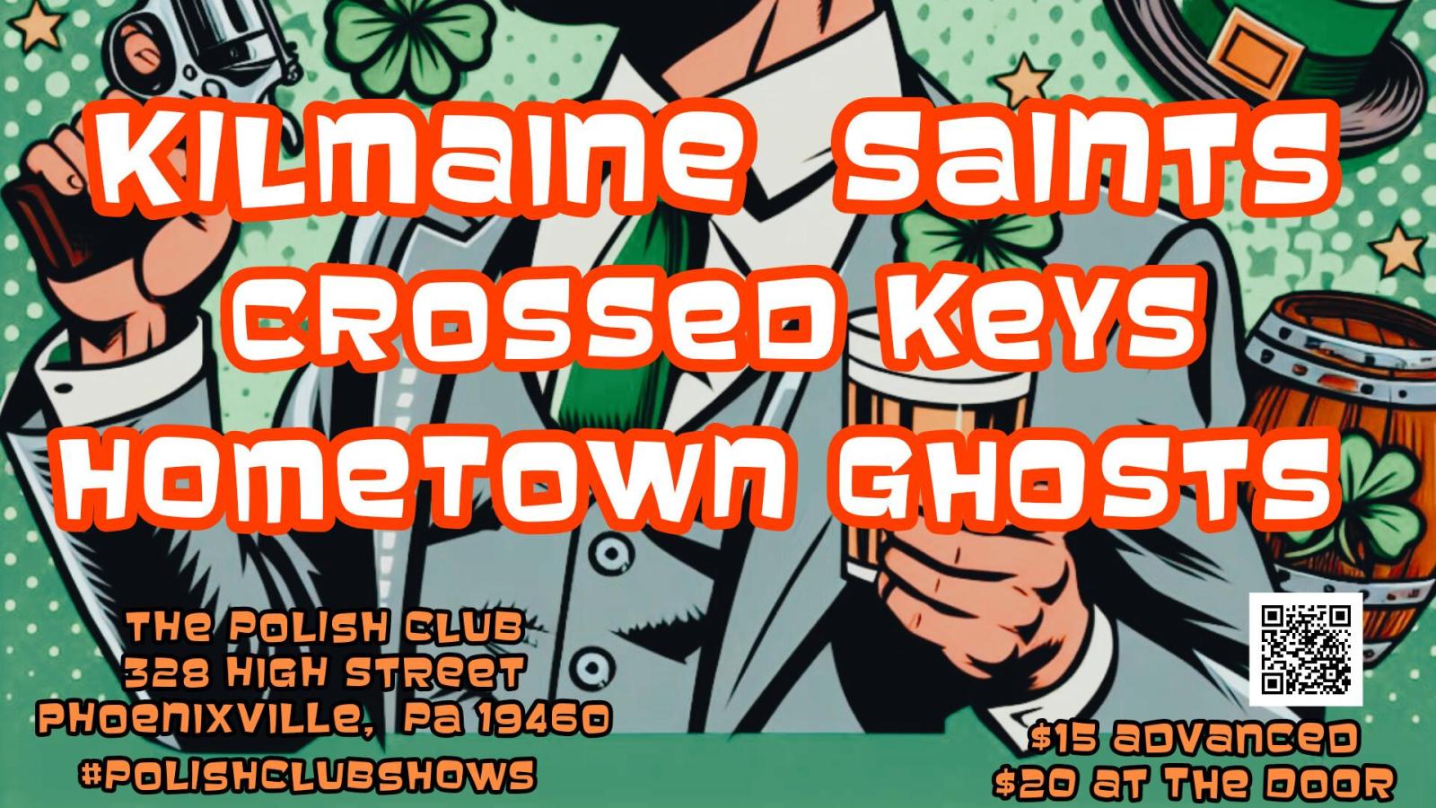 Tickets for St. Patrick's Day Pre Party w/ Kilmaine Saints, Crossed
