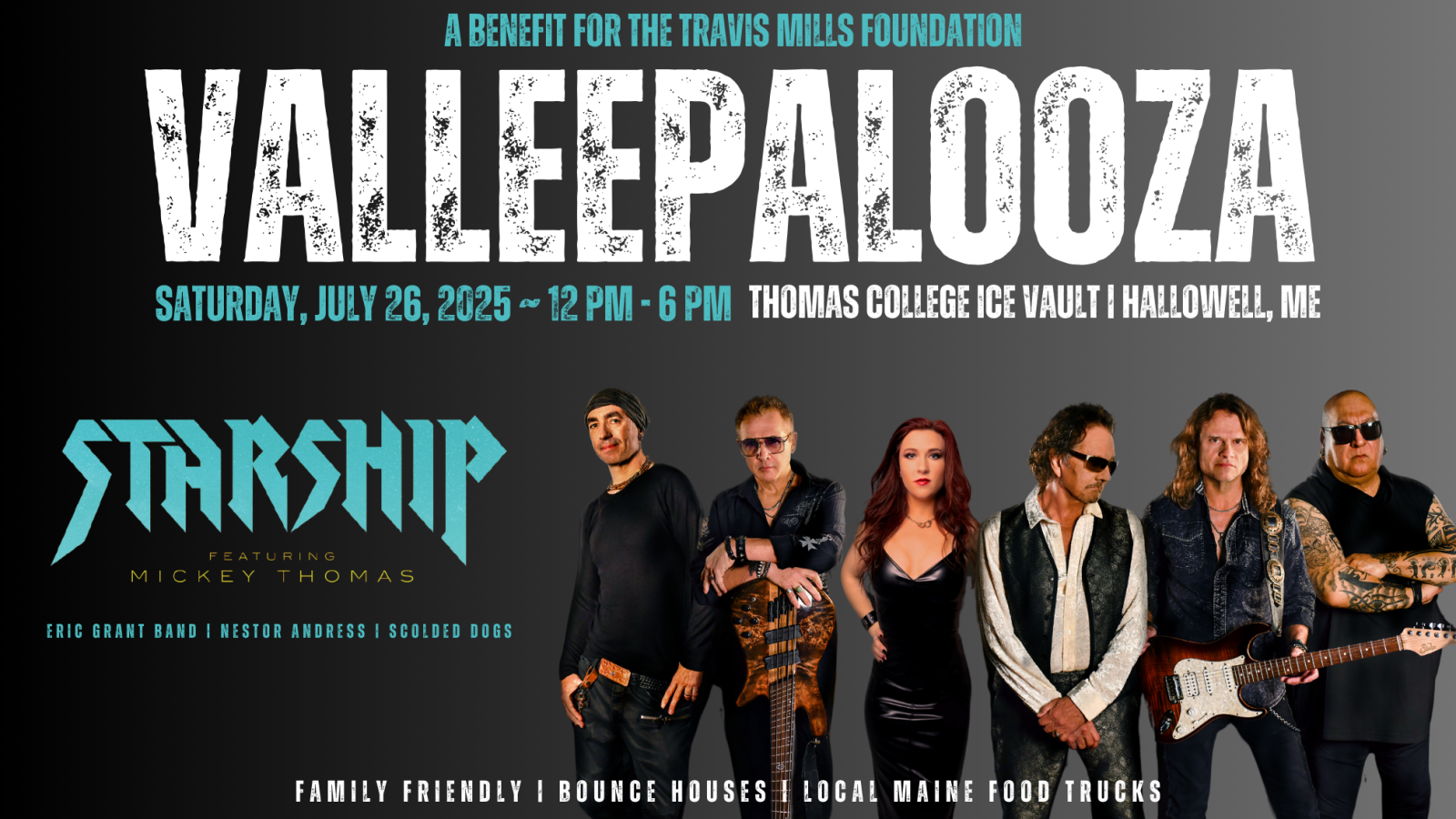 Valleepalooza 2025: Featuring STARSHIP in Hallowell Checkout